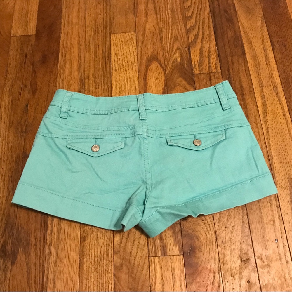 American Rag CIE Juniors Shorts Size 5 Turquoise.